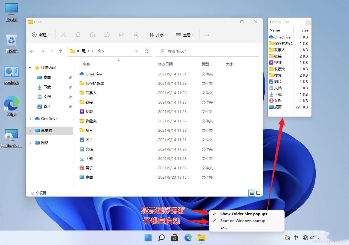 显示文件夹大小的工具FolderSize_v2.6 仅385KiB-微分享自媒体驿站