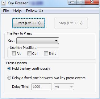 Key Presser2.1.6.2|键盘自动按键工具-微分享自媒体驿站